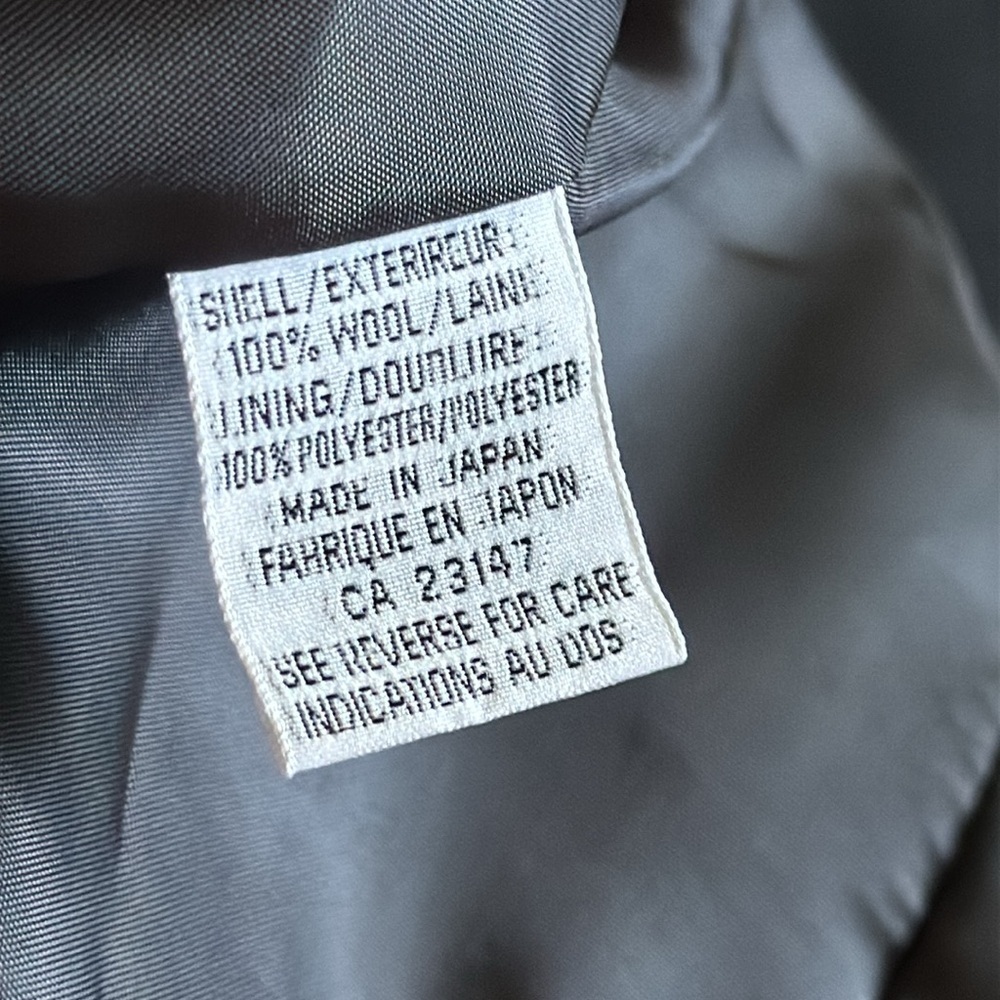 Talbots Black Single Front Three Button Blazer / … - image 7